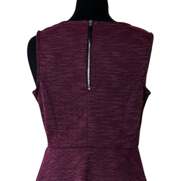 ELLE 2-pc. Sleeveless Blouse Midi Pencil Skirt Set Check Pattern Women's Size M - Picture 4 of 16